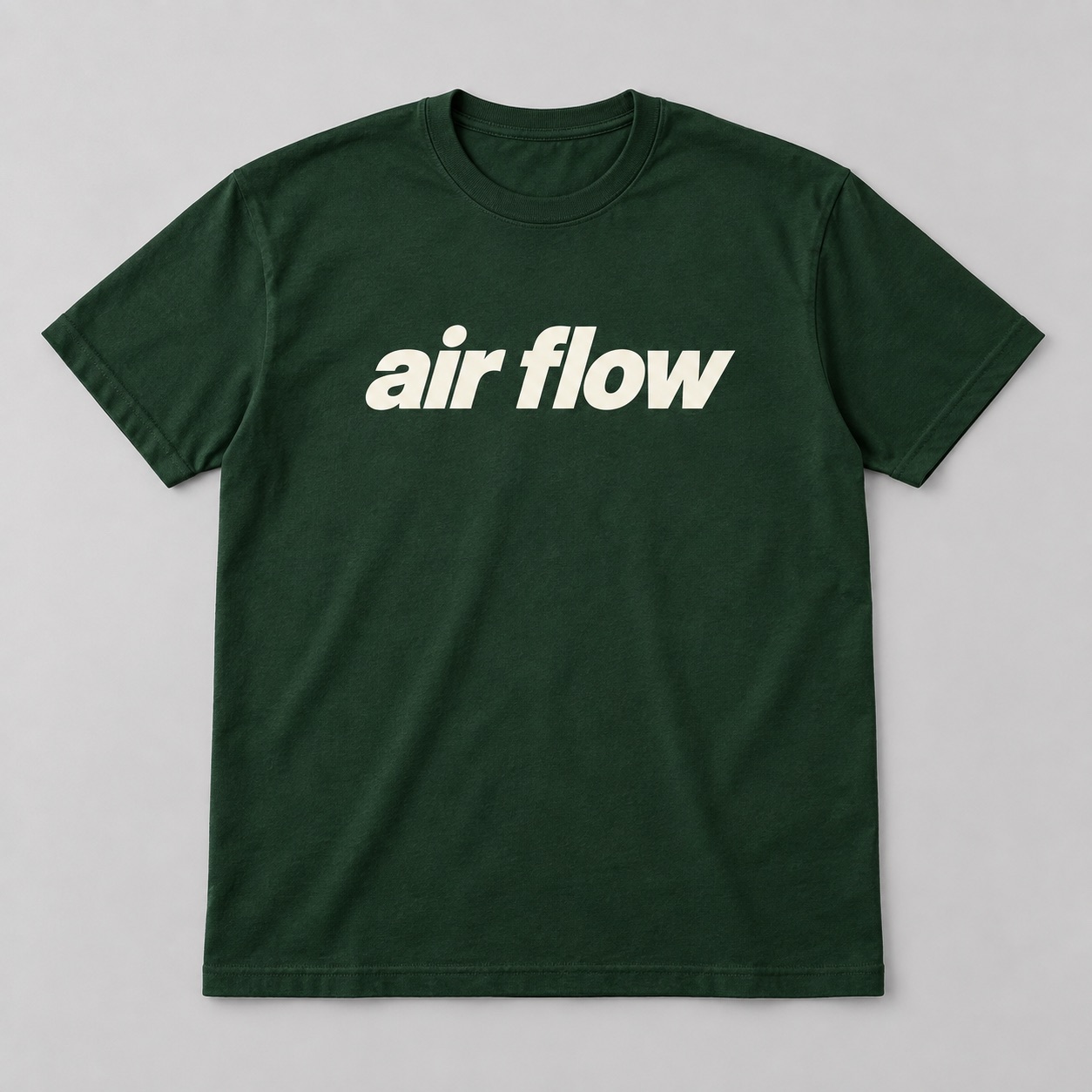 Koszulka air flow — Zielona — Produkt