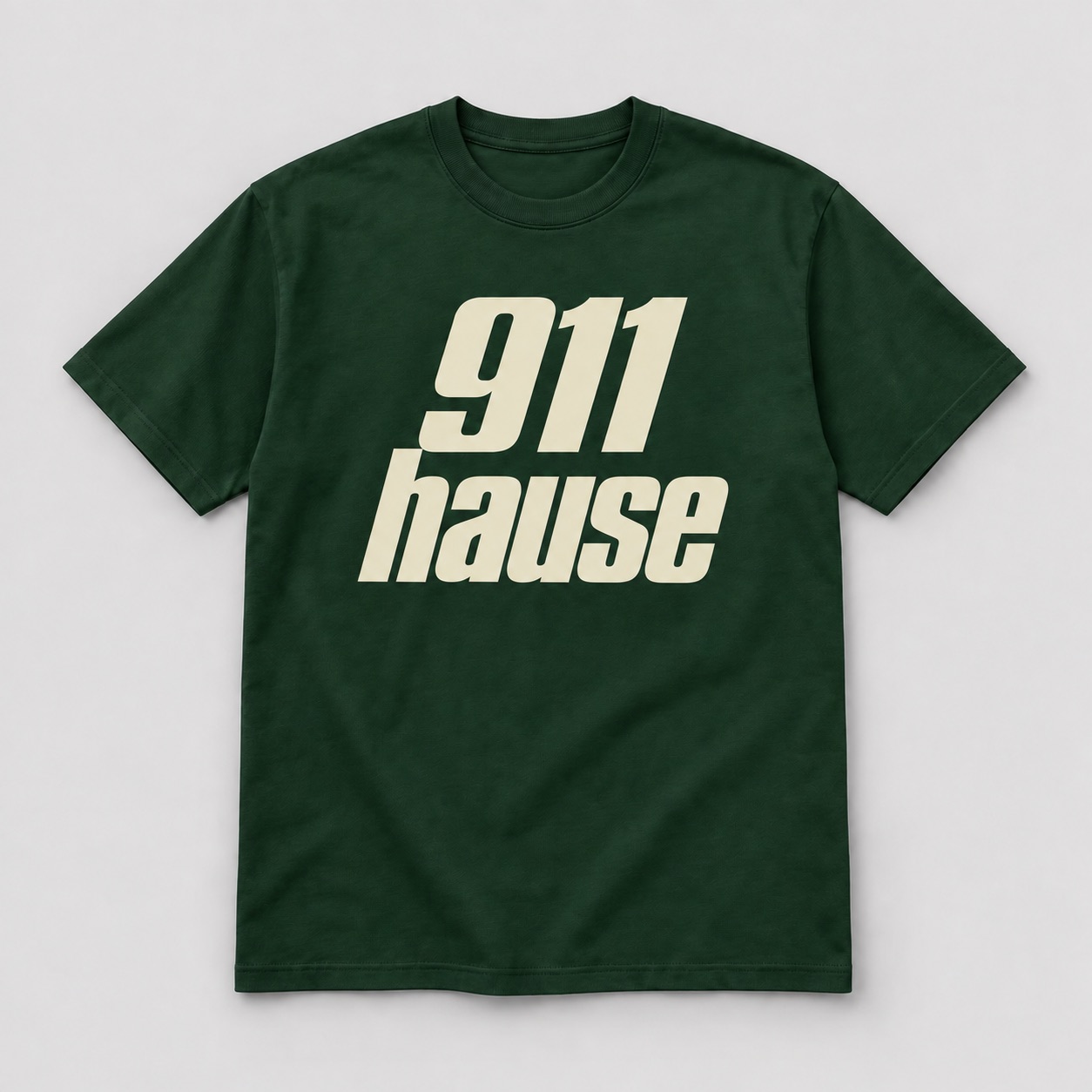 Koszulka 911 hause — Zielona — Produkt